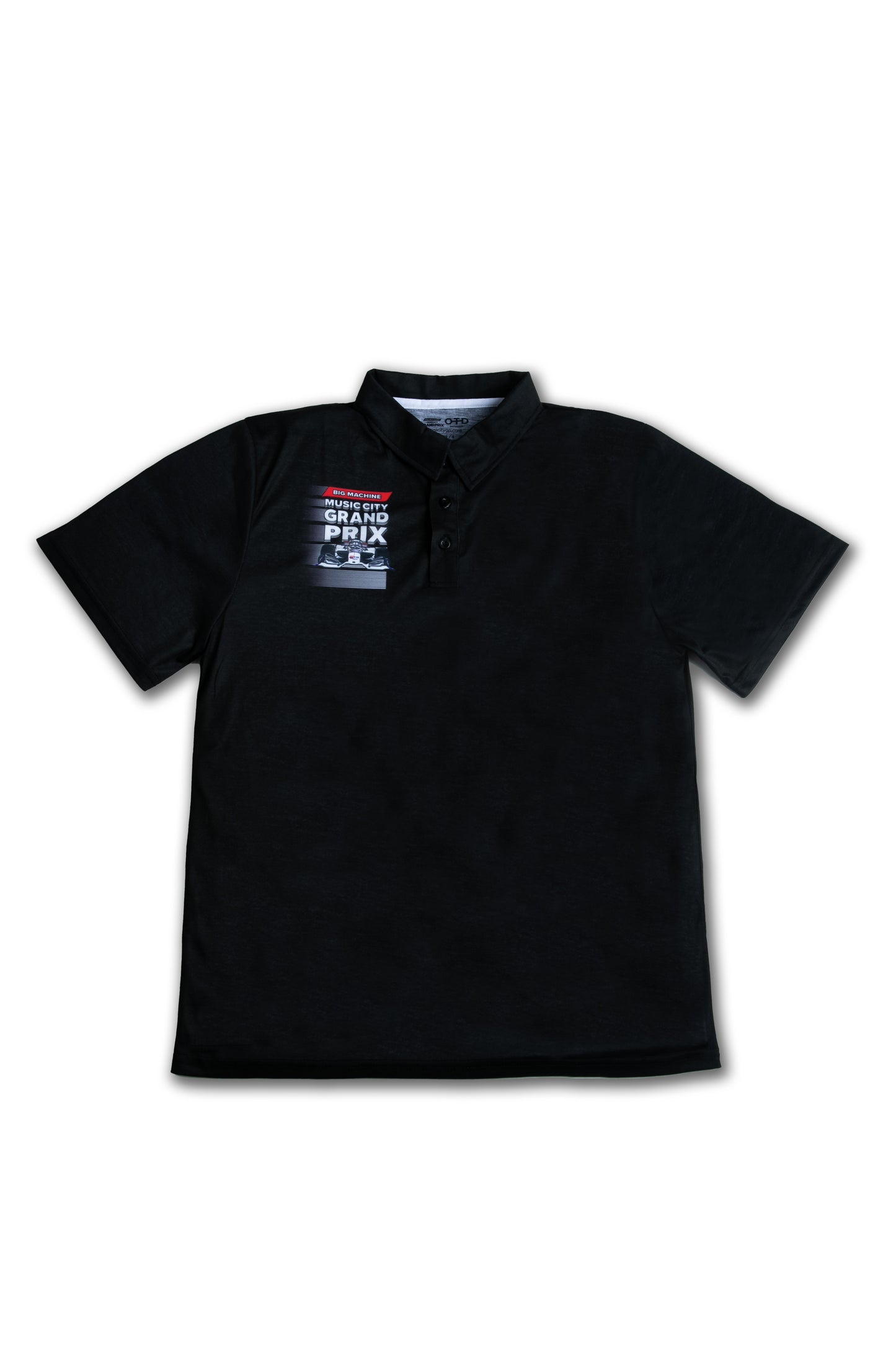 Black Polo with Car on Front