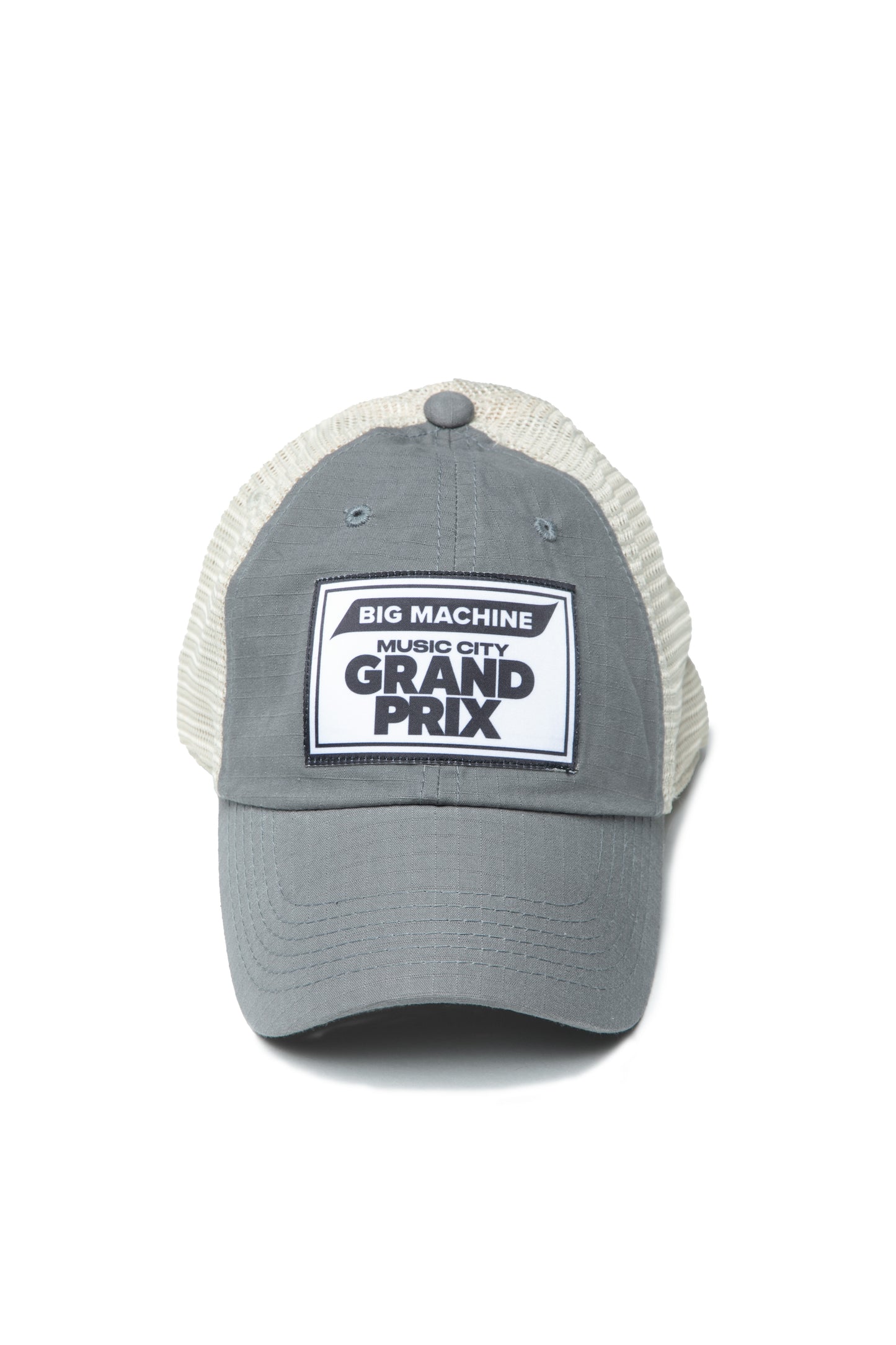 Grey Baseball Cap Boxed Logo